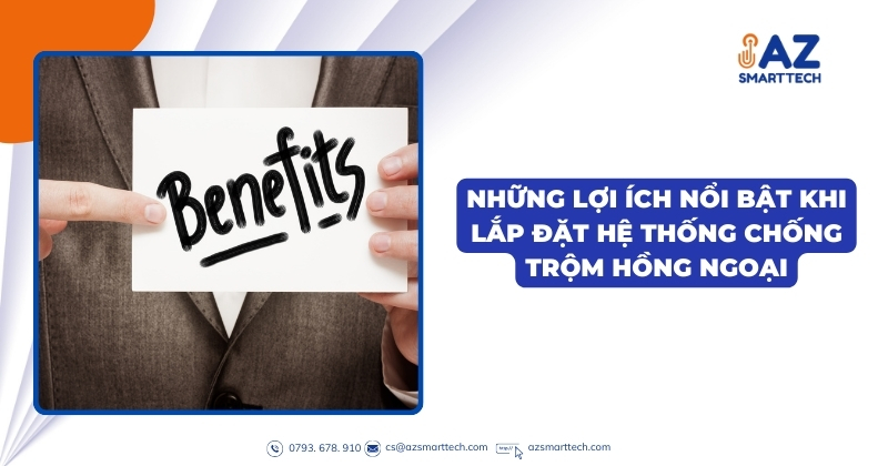 Thiết bị báo động chống trộm dùng sim có hỗ trợ wifi 25 Những lợi ích nổi bật khi lắp đặt hệ thống chống trộm hồng ngoại