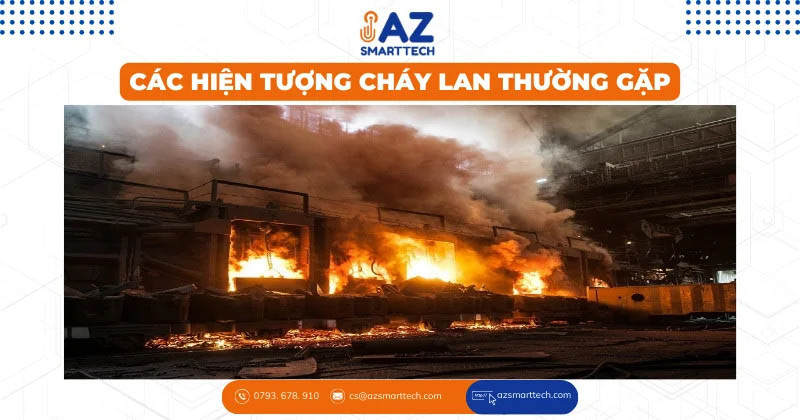 Các hiện tượng cháy lan thường gặp