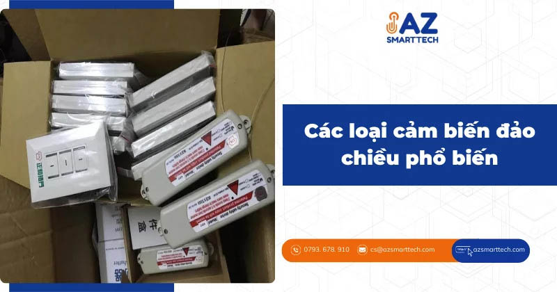 Các loại cảm biến đảo chiều cửa cuốn phổ biến hiện nay