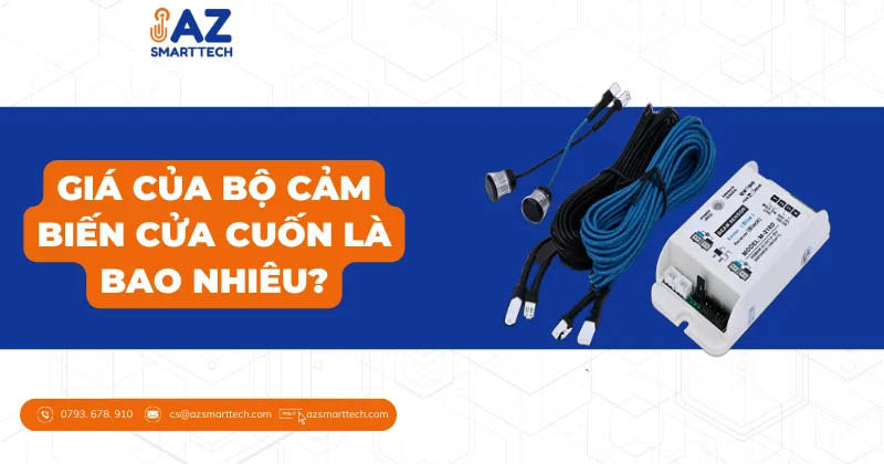 Giá bộ cảm biến đảo chiều cửa cuốn bao nhiêu?