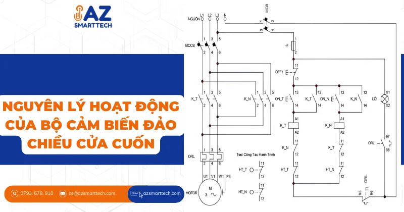 Nguyên lý hoạt động của bộ cảm biến đảo chiều