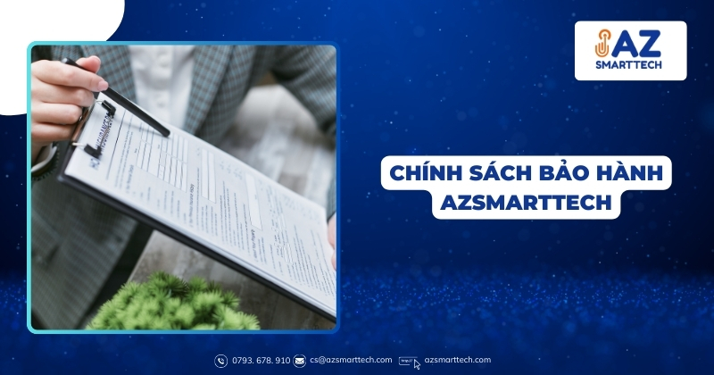 Cảm biến cửa không dây Tuya Smart Life 17 Chính sách bảo hành AZSMARTTECH
