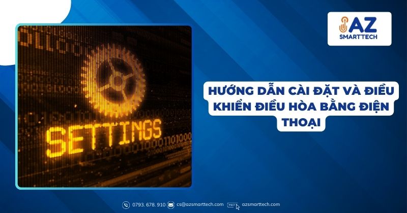 Hướng dẫn cài đặt và sử dụng bộ điều khiển máy lạnh điều hòa
