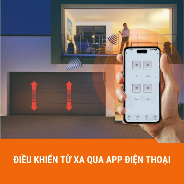 Bo dieu khien cua cuon bang dien thoai az smarttech 1