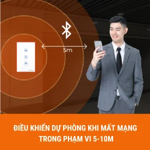 Điều khiển dự phòng bằng Blutooth