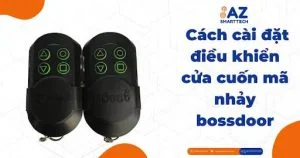 Hướng dẫn cách sao chép remote cửa cuốn mã nhảy đơn giản tại nhà 3 Cách sao chép mã remote cửa cuốn mã nhảy bossdoor