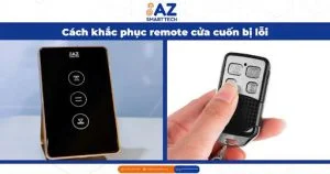 Cách khắc phục remote cửa cuốn bị lỗi