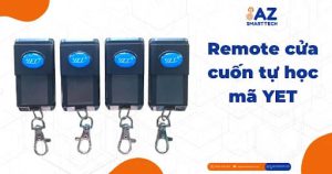 Remote cửa cuốn tự học mã YET