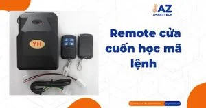 Remote cửa cuốn học mã lệnh