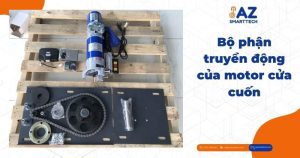 Bộ phận truyền động của motor cửa cuốn 