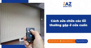 Cách sửa chữa các lỗi thường gặp ở cửa cuốn 