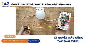 Bí quyết đấu nối công tắc thông minh tạo hiệu ứng đảo chiều