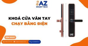 Khoá cửa vân tay chạy bằng điện