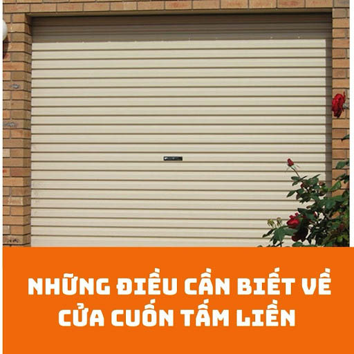 Những điều cần biết về cửa cuốn tấm liền