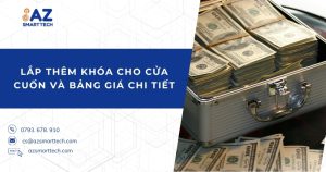 Lắp thêm khóa cho cửa cuốn và Bảng giá chi tiết