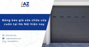 Bảng báo giá sửa chữa cửa cuốn tại Hà Nội hiện nay