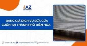 Bảng giá dịch vụ sửa cửa cuốn tại thành phố Biên Hòa mới nhất