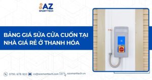 Bảng giá sửa cửa cuốn tại nhà giá rẻ ở Thanh Hóa