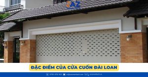 Đặc điểm của cửa cuốn Đài Loan