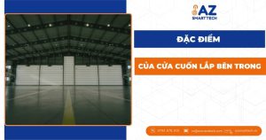 Đặc điểm của cửa cuốn lắp bên trong