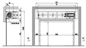 Hướng dẫn chi tiết quy trình lắp đặt cửa cuốn khe thoáng