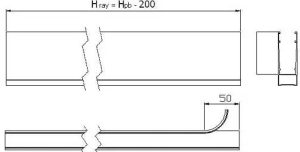 Hướng dẫn lắp đặt ray không sử dụng con lăn