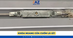 Khóa ngang cửa cuốn là gì?