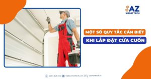 Một số quy tắc cần biết khi lắp đặt cửa cuốn