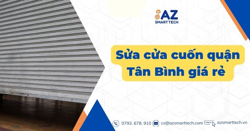 Sửa cửa cuốn quận tân bình giá rẻ