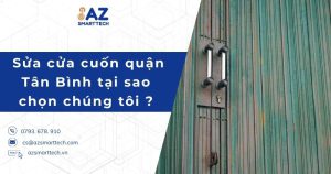 Sửa cửa cuốn quận Tân Bình tại sao chọn chúng tôi