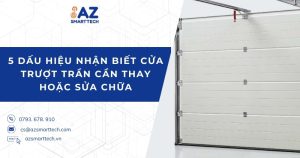 5 Dấu hiệu nhận biết cửa trượt trần cần thay hoặc sửa chữa