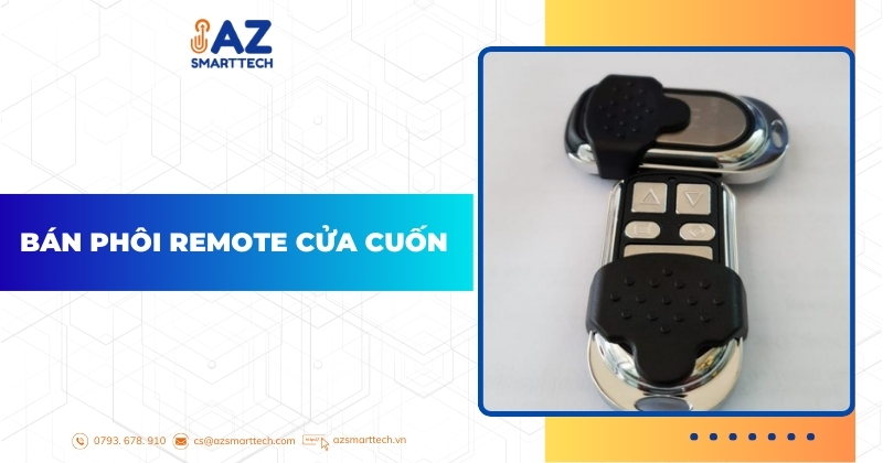 Bán phôi remote cửa cuốn