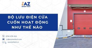 Bộ lưu điện cửa cuốn hoạt động như thế nào