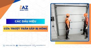 Các dấu hiệu cửa trượt trần sắp bị hỏng