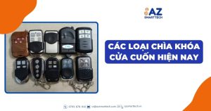 Các loại chìa khóa cửa cuốn hiện nay