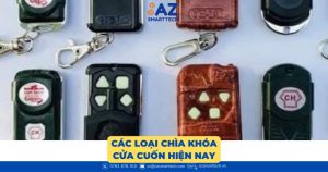 Các loại chìa khóa cửa cuốn hiện nay