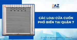 Các loại cửa cuốn phổ biến tại Quận 7