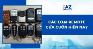 Các loại remote cửa cuốn hiện nay