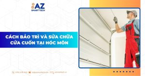 Cách bảo trì và sửa chữa cửa cuốn tại Hóc Môn