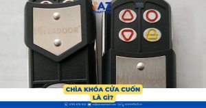 Chìa khóa cửa cuốn là gì?