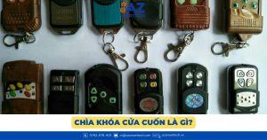 Chìa khóa cửa cuốn là gì?