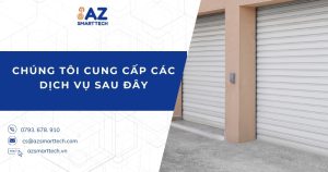 Chúng tôi cung cấp các dịch vụ sau đây