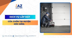 Dịch vụ lắp đặt cửa cuốn tại huyện Hóc Môn