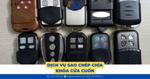 Dịch vụ sao chép chìa khóa cửa cuốn