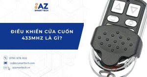 Điều khiển cửa cuốn 433Mhz là gì?