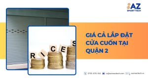 Giá cả lắp đặt cửa cuốn tại Quận 2