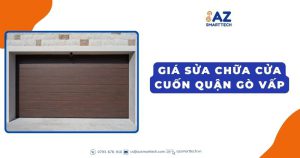 Giá sửa chữa cửa cuốn Quận Gò Vấp tháng