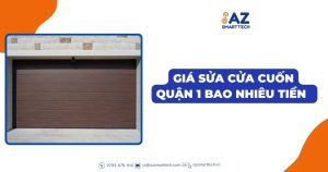 Giá sửa cửa cuốn quận 1 bao nhiêu tiền