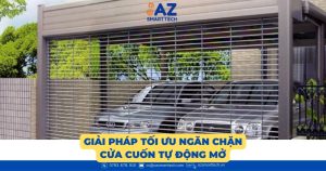 Giải pháp tối ưu ngăn chặn cửa cuốn tự động mở