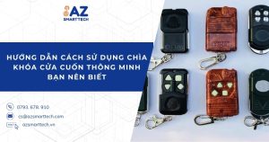 Hướng dẫn cách sử dụng chìa khóa cửa cuốn thông minh bạn nên biết